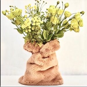 Unhide Faux Fur Bag brown